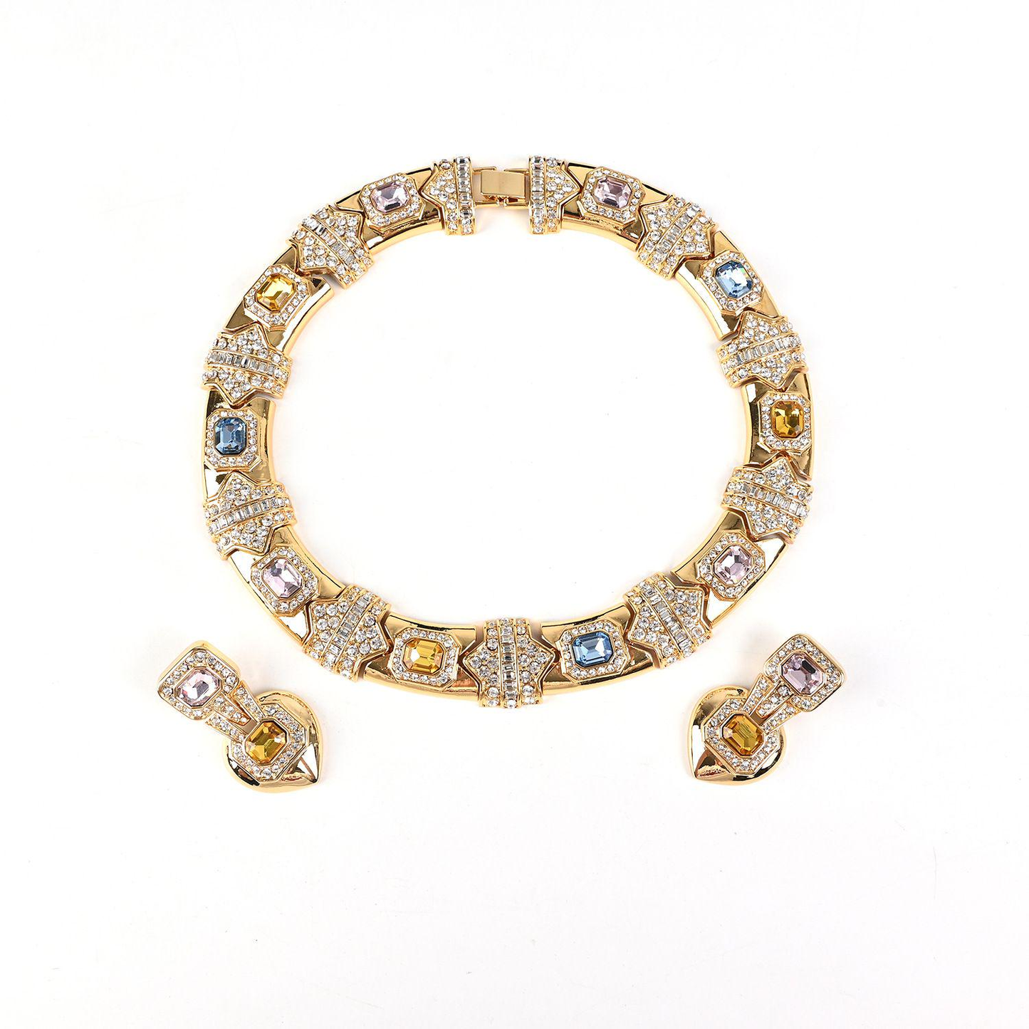 Royal Baroque Crystal Jewelry Set