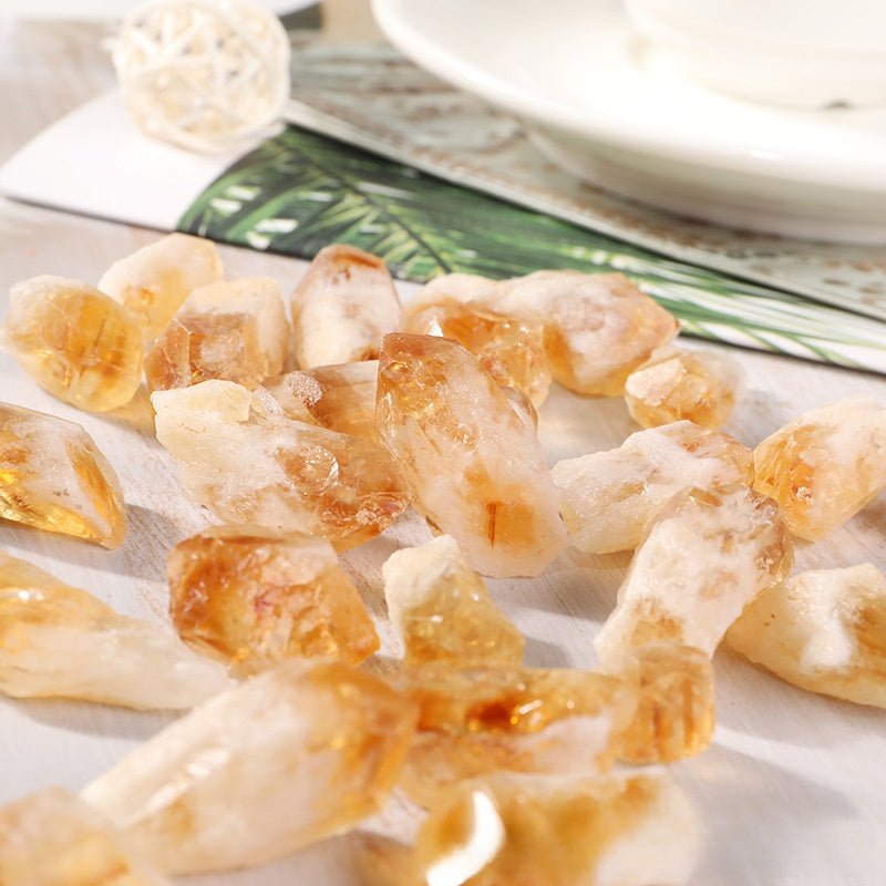 Citrine Stone | Wealth & Abundance Crystal Specimen