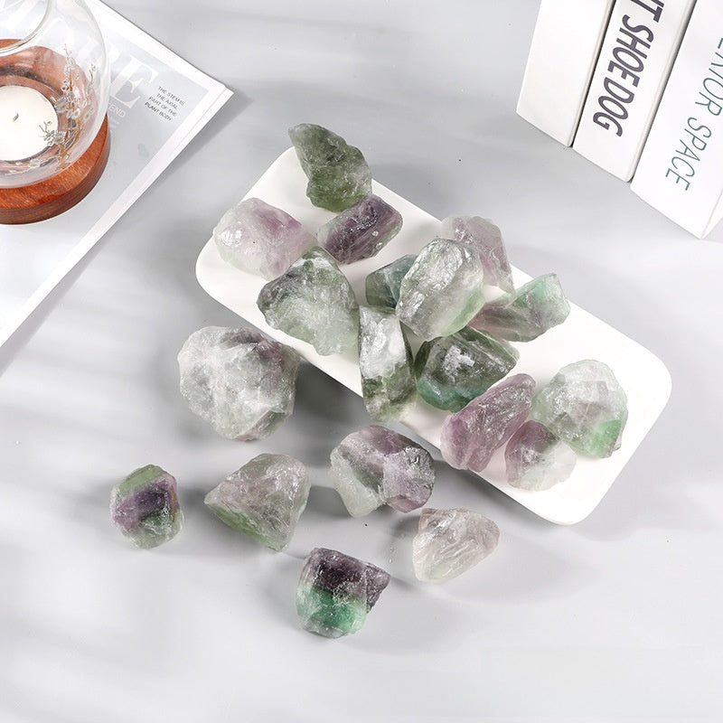 Rainbow Fluorite Raw Stone