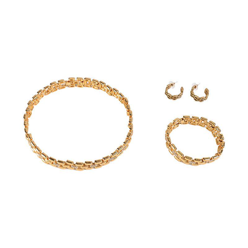 Vintage-Inspired Minimalist Office Jewelry Set