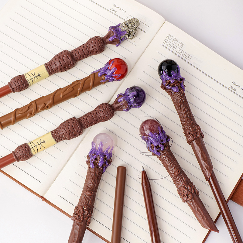 Crystal Ball Magic Wand Pen Halloween Christmas Gift
