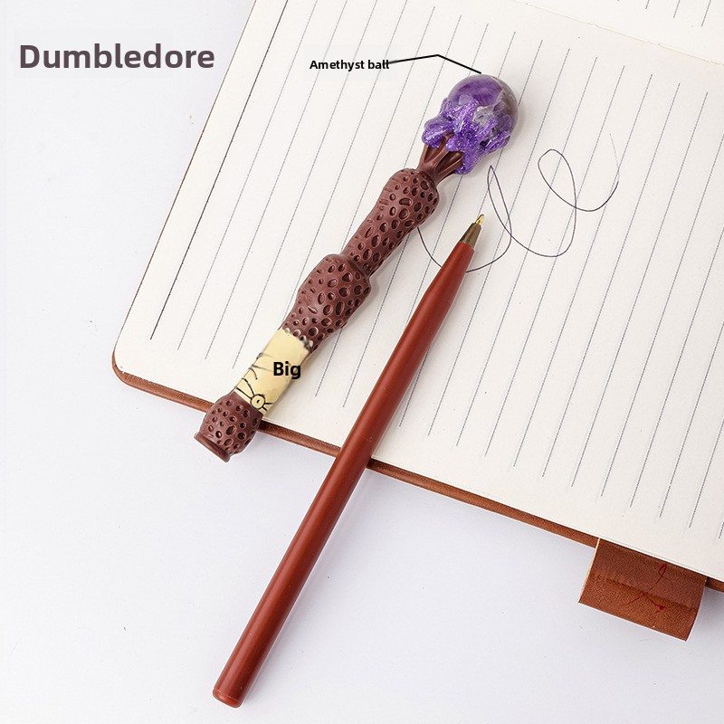 Crystal Ball Magic Wand Pen Halloween Christmas Gift