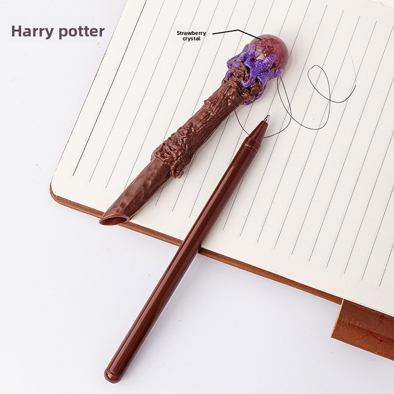Crystal Ball Magic Wand Pen Halloween Christmas Gift
