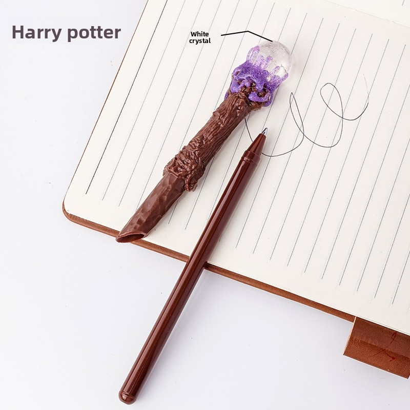 Crystal Ball Magic Wand Pen Halloween Christmas Gift