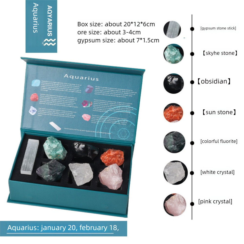 Gifting Zodiac Crystal Box to Libra Friend - Birthday Astrological Present with Light-Up Box