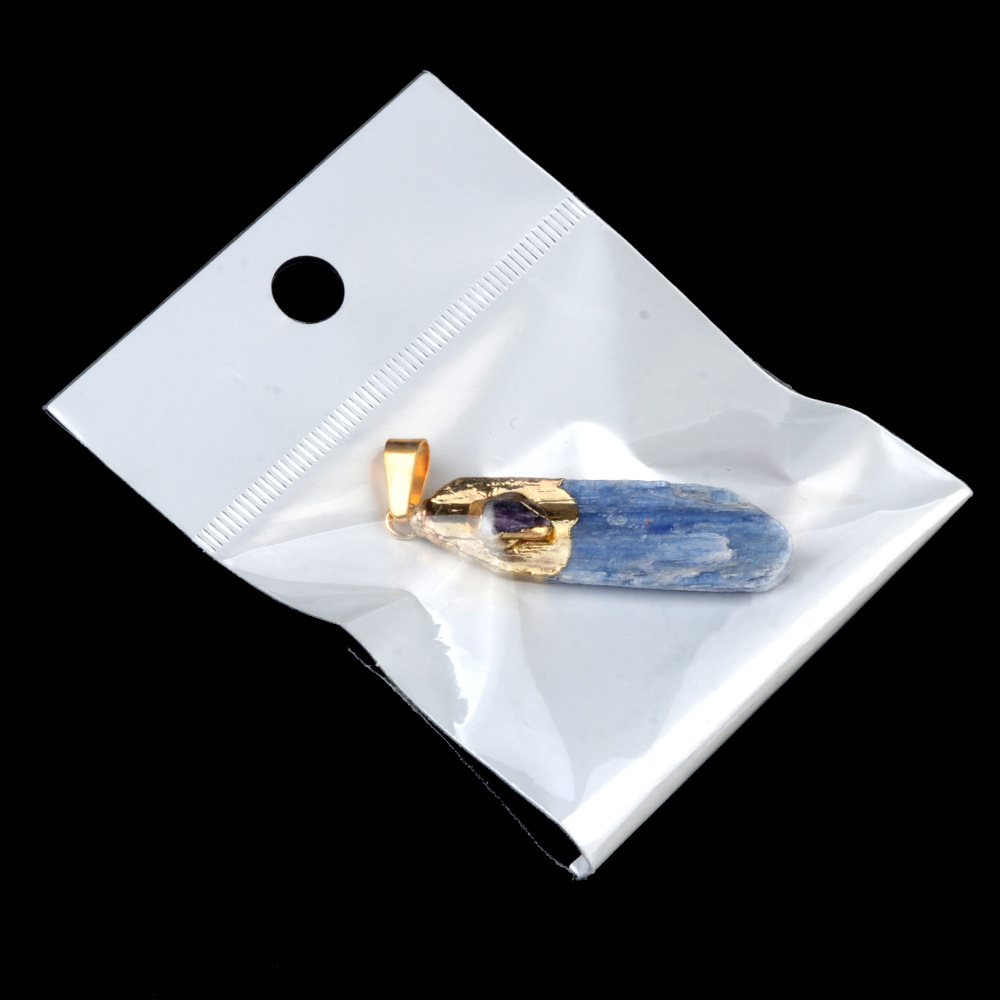 Kyanite Irregular Long Pendant