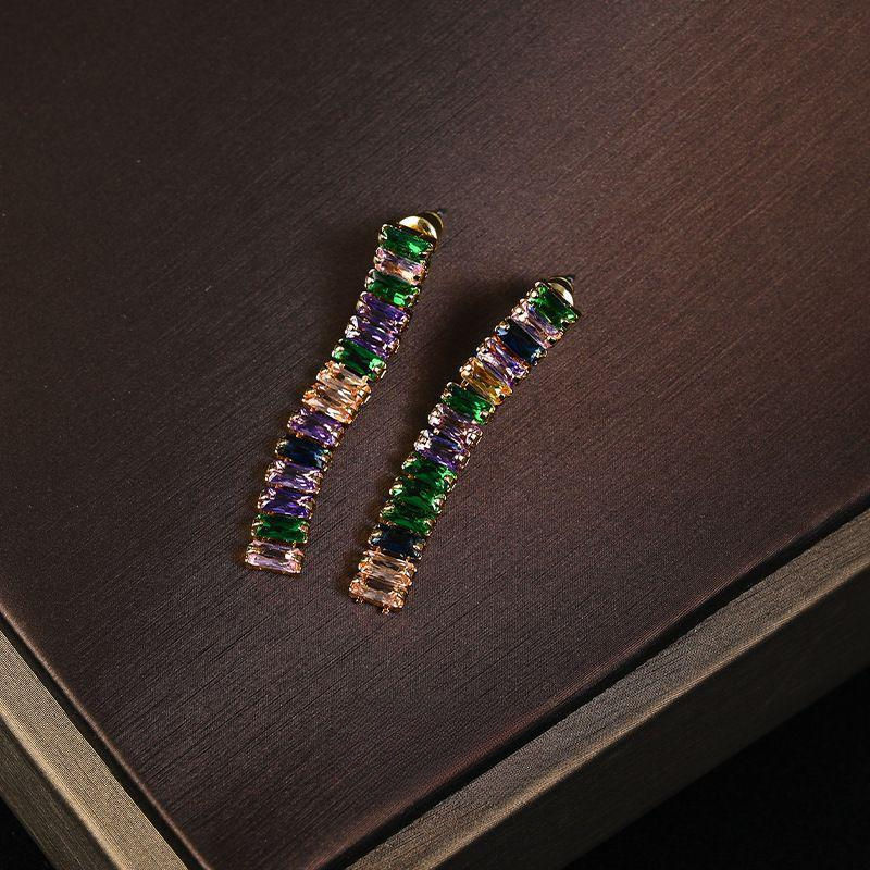 Vintage Rainbow Alloy Jewelry Set
