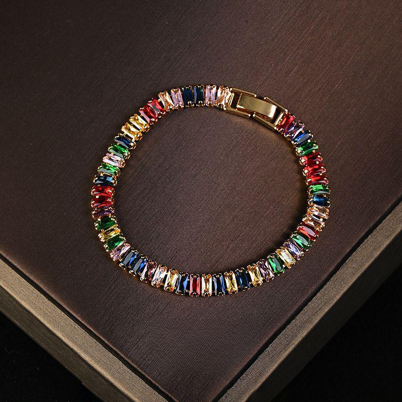 Vintage Rainbow Alloy Jewelry Set