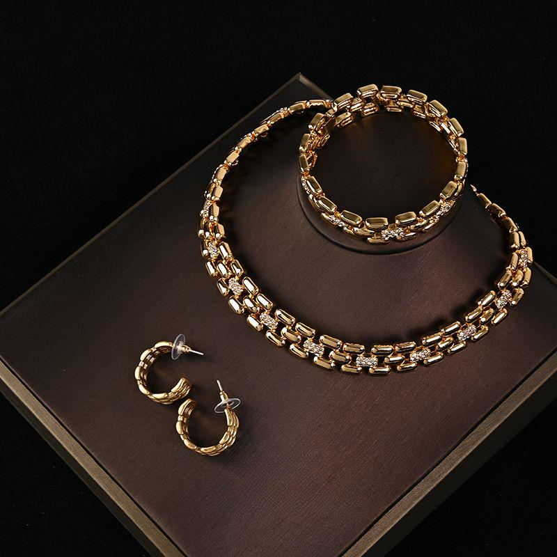 Vintage-Inspired Minimalist Office Jewelry Set