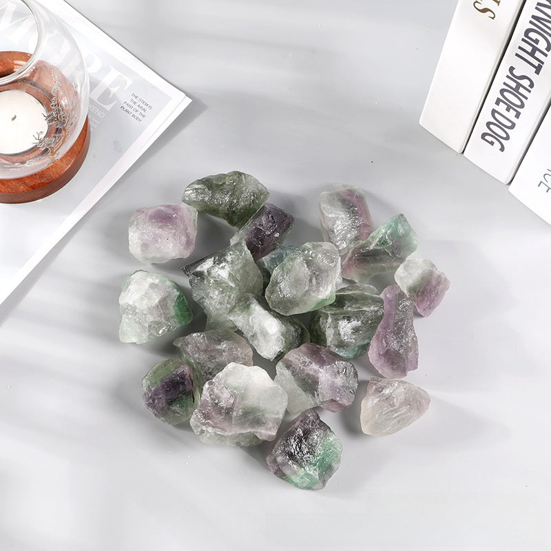 Rainbow Fluorite Raw Stone