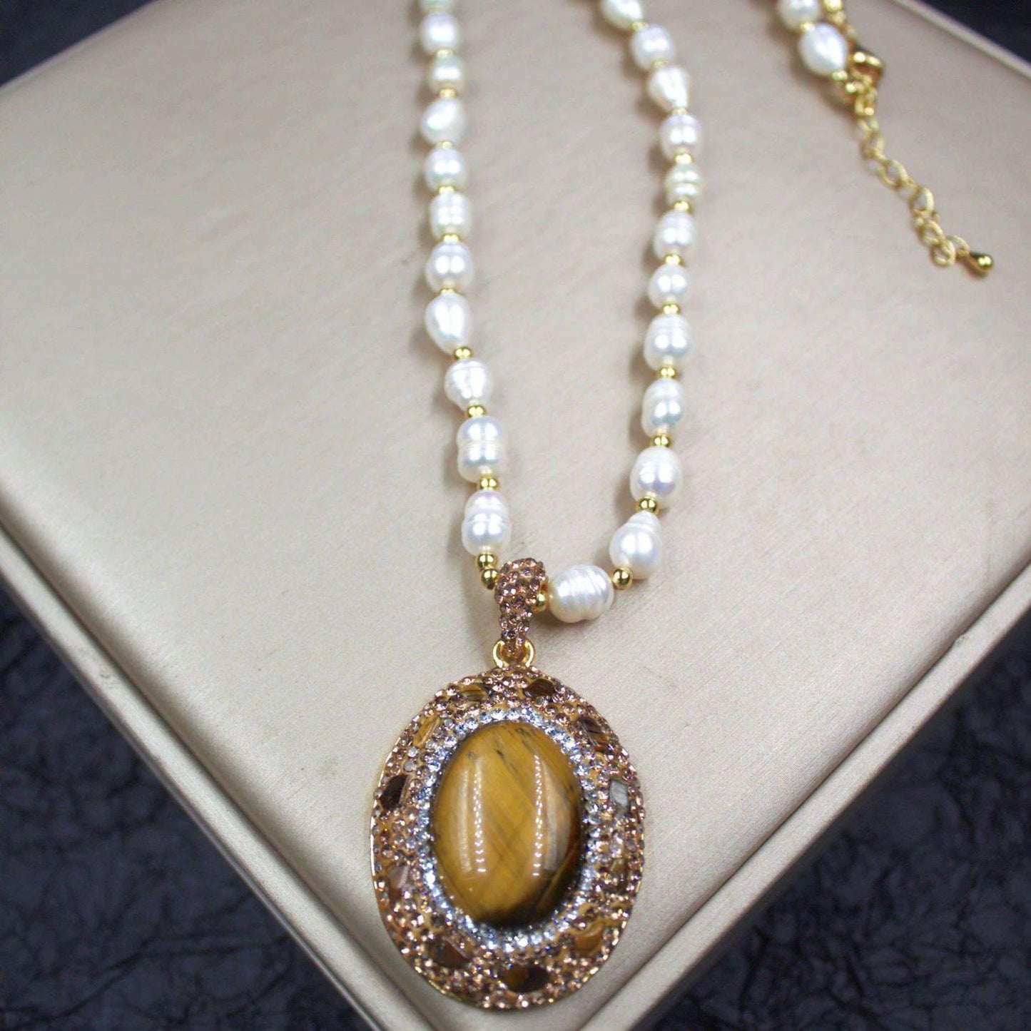 NATURAL TIGER’S EYE JEWELRY SET - 4 PIECE COLLECTION