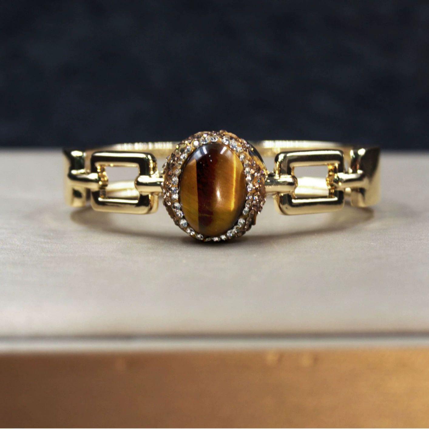 NATURAL TIGER’S EYE JEWELRY SET - 4 PIECE COLLECTION