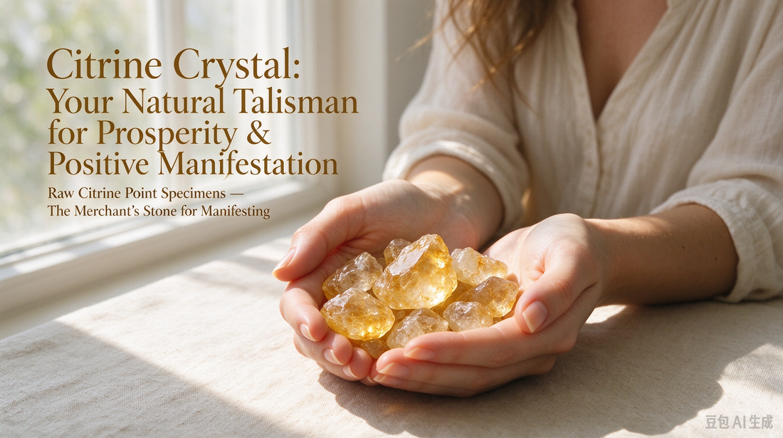 Citrine Crystal: Your Natural Talisman for Prosperity & Positive Manifestation