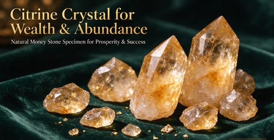 Citrine Crystal for Wealth & Abundance