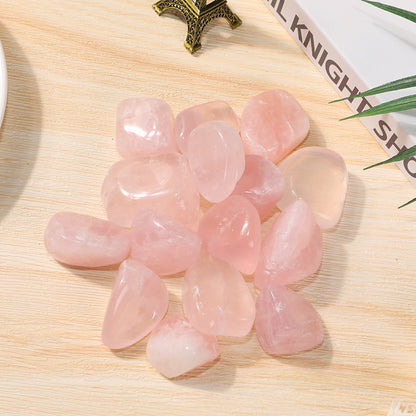 Pink Quartz Raw Stone | Rose Quartz Healing Crystal
