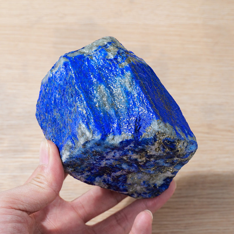 Blue Ore Minecraft Natural Crystal Lapis Lazuli Rough Stone Ore Specimen Afghanistan Blue ...