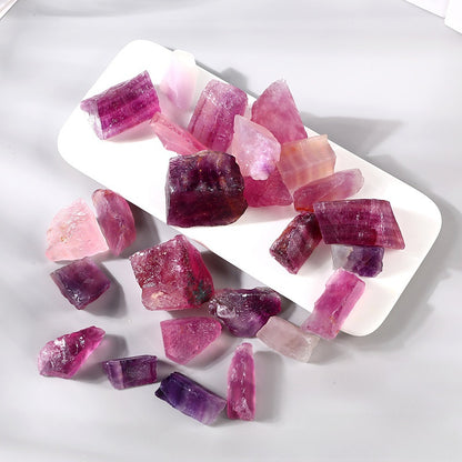 Red Fluorite Raw Stone | Passion & Vitality Crystal Specimen