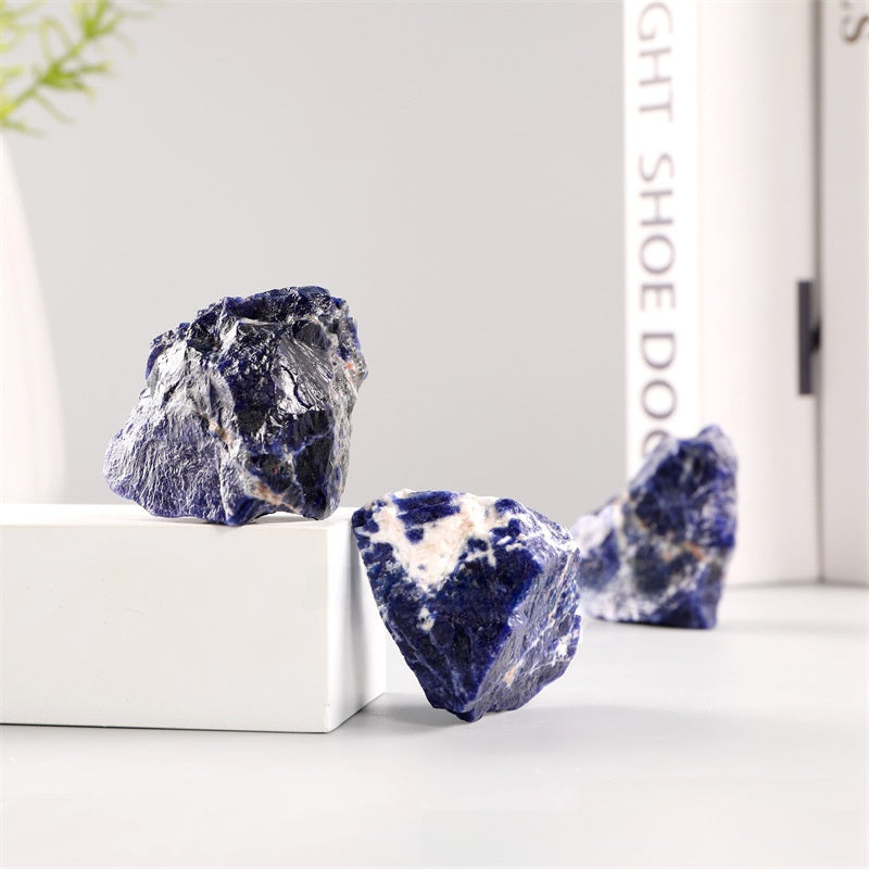 Blue Veins Stone | Calming Energy Crystal Specimen