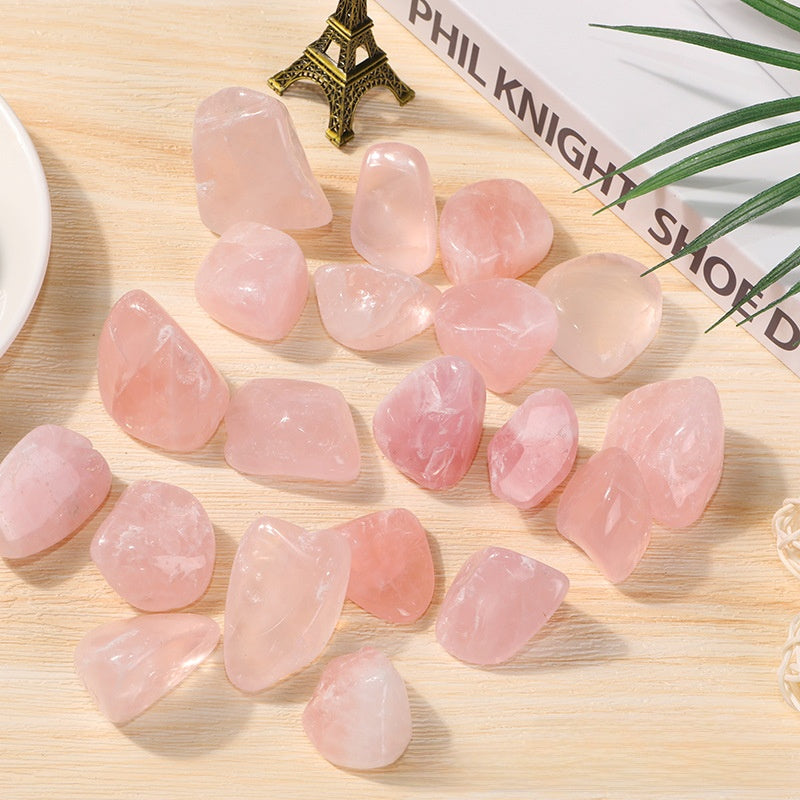Pink Quartz Raw Stone | Rose Quartz Healing Crystal