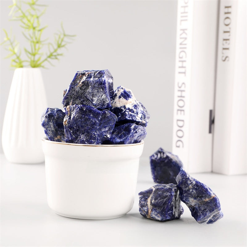 Blue Veins Stone | Calming Energy Crystal Specimen