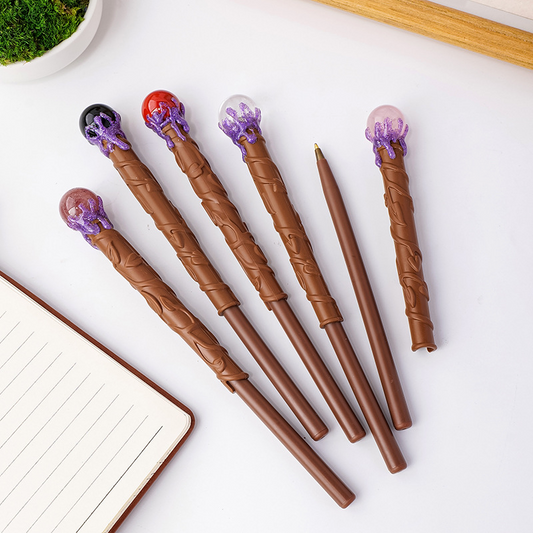 Crystal Ball Magic Wand Pen Halloween Christmas Gift