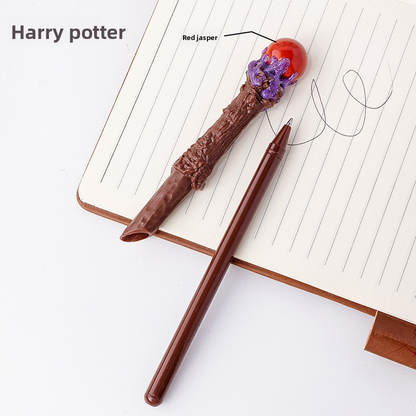 Crystal Ball Magic Wand Pen Halloween Christmas Gift