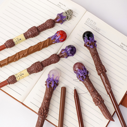 Crystal Ball Magic Wand Pen Halloween Christmas Gift