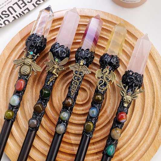 Crystal Magic Wand Wand Cosplay Halloween Scepter Cane