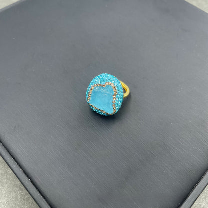 AQUAMARINE JEWELRY SET - 4 PIECE COLLECTION