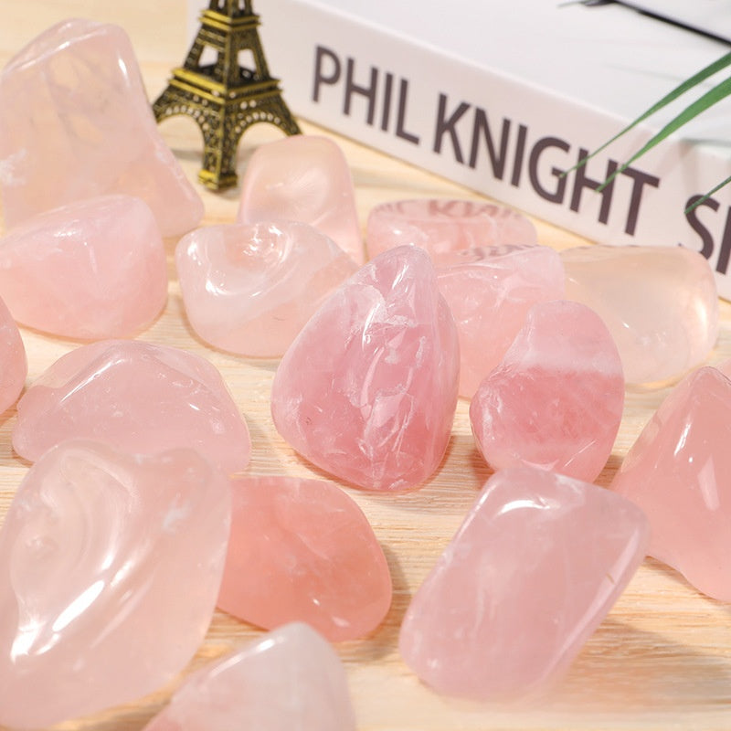 Pink Quartz Raw Stone | Rose Quartz Healing Crystal