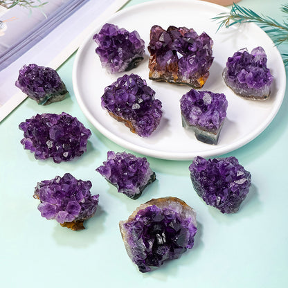 Amethyst Cluster | Spiritual Cleansing & Energy Purification Specimen